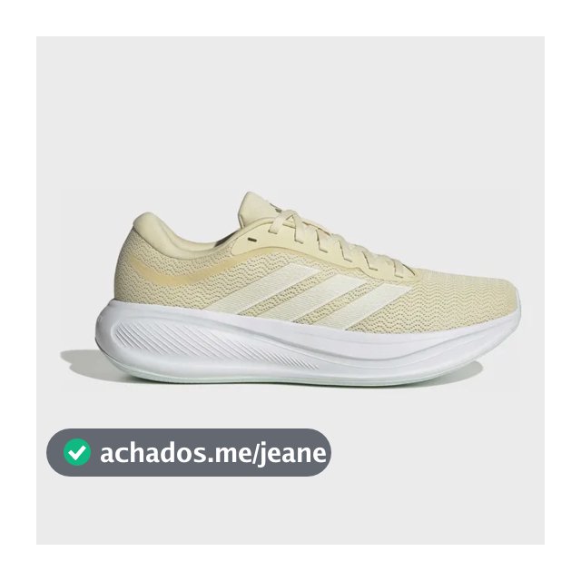 Tênis Masculino E Feminino Response Runner 2 adidas Amarelo Liso 39 Br