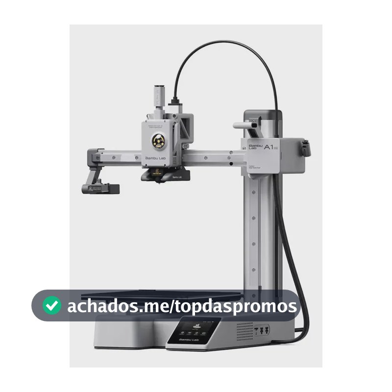 Mini impressora 3D Bamboo Lab A1 + filamento