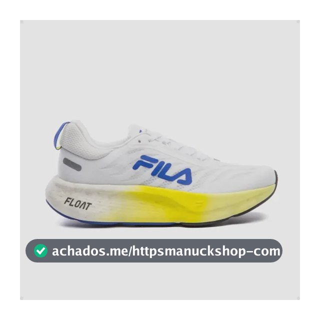 Tênis Fila Float Maxxi 2 Corrida Amortecimento Branco 40 Br