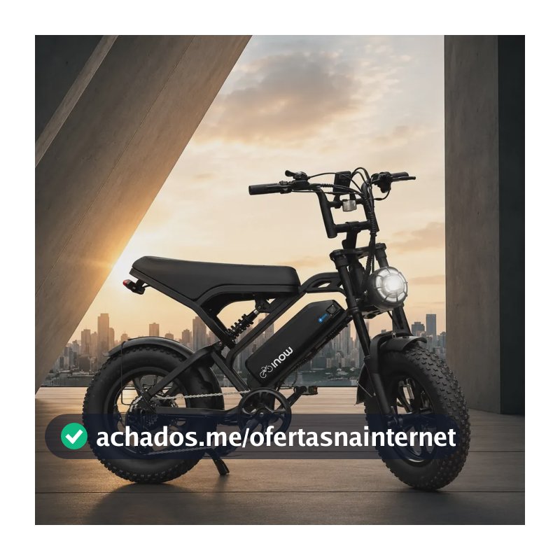 Bicicleta Bike Eletrica V20 Mini 750w 32 Km Autopropelido Preto 15