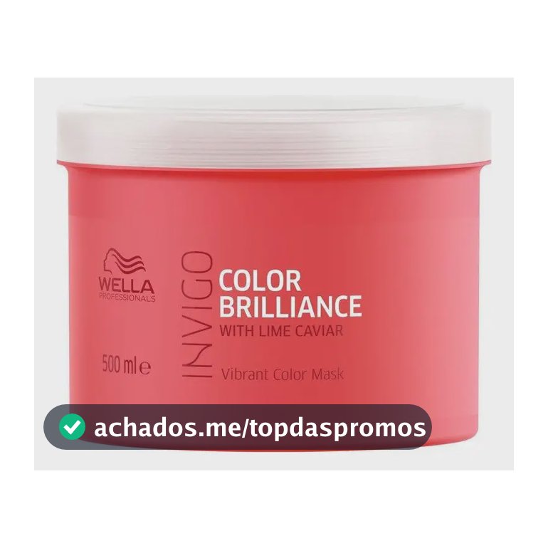 Máscara Wella Invigo Color Brilliance 500ml