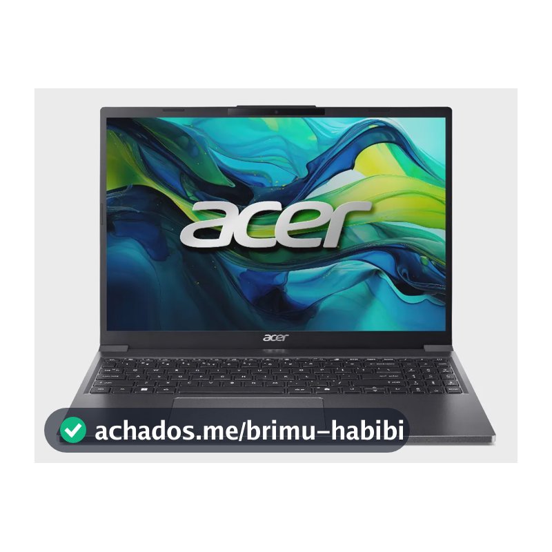 Notebook Acer Aspire Go AG15-51P-39MU Intel Core i3-1305U 8GB 256ssd Windows 11 Home 15,3''