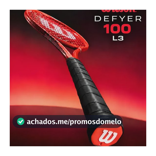 Raquete de tênis Wilson Defyer Redline 100 V1 16x19 300g Vermelho L3
