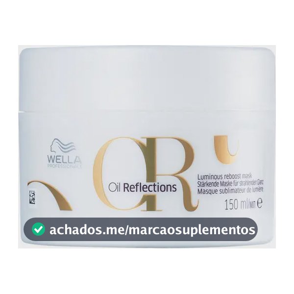 Máscara Wella Oil Reflections 150ml
