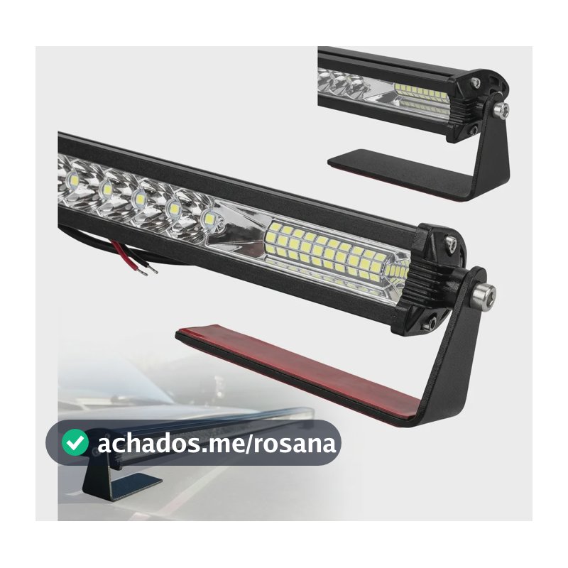 Suportes Universal Para Barra De Led Slim Com Cola Offroad