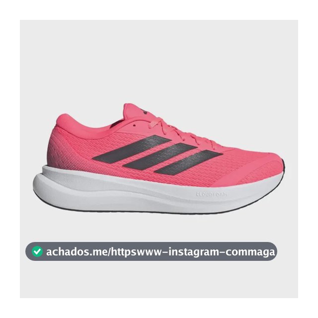 Tênis Masculino Runfalcon 6 adidas Rosa Liso 42 Br