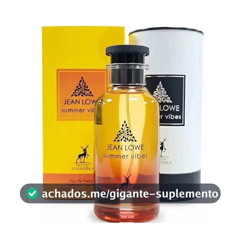 Perfume Árabe - Maison Alhambra Jean Lowe Summer Vibes 100ml