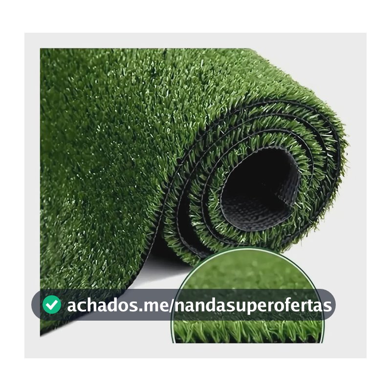 Grama Sintética Softgrass Full 32 M² Verde