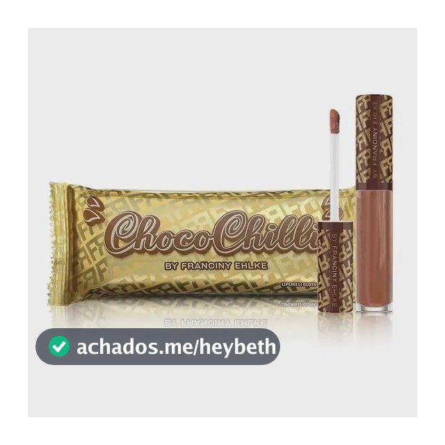 Brilho Labial Franciny Ehlke Choco Chilli Gloss Chocolate