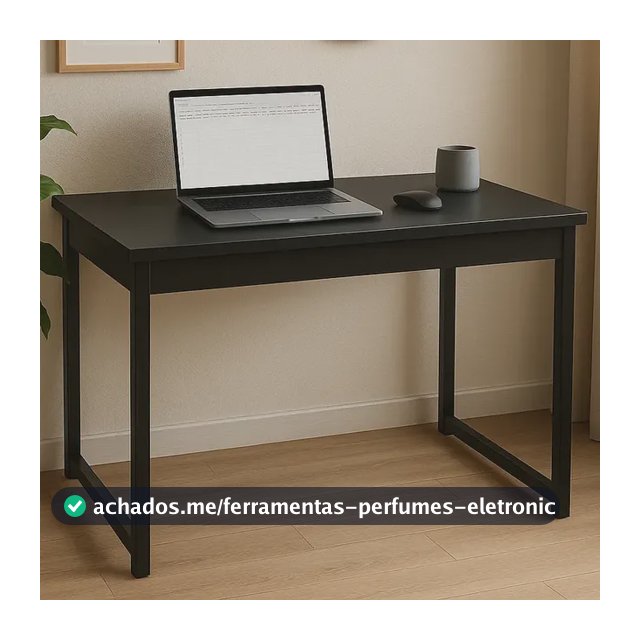 Mesa Home Office Escrivaninha Industrial Quarto Notebook