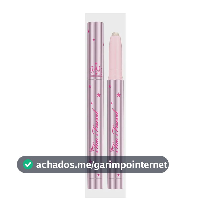 Sombra Cremosa Em Bastão Too Faced Quickie Queen - Love Ston Cor Twinkle