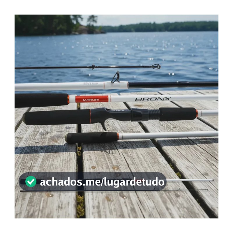 Vara Maruri Bronx 2,40m 60lb Para Carretilha 2 Partes