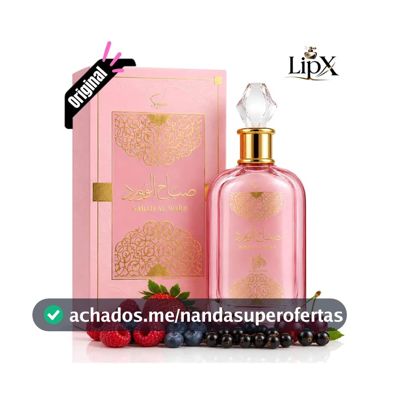 Perfume ÁRABE Sabah Al ward Sugar Original Feminino Eau de parfum