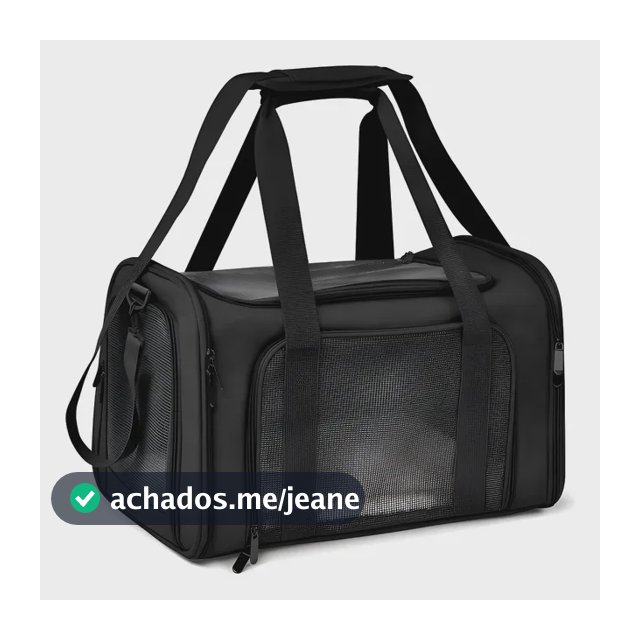 Bolsa Transporte Pet Cabine Avião Cachorro Gato Luxo Premium