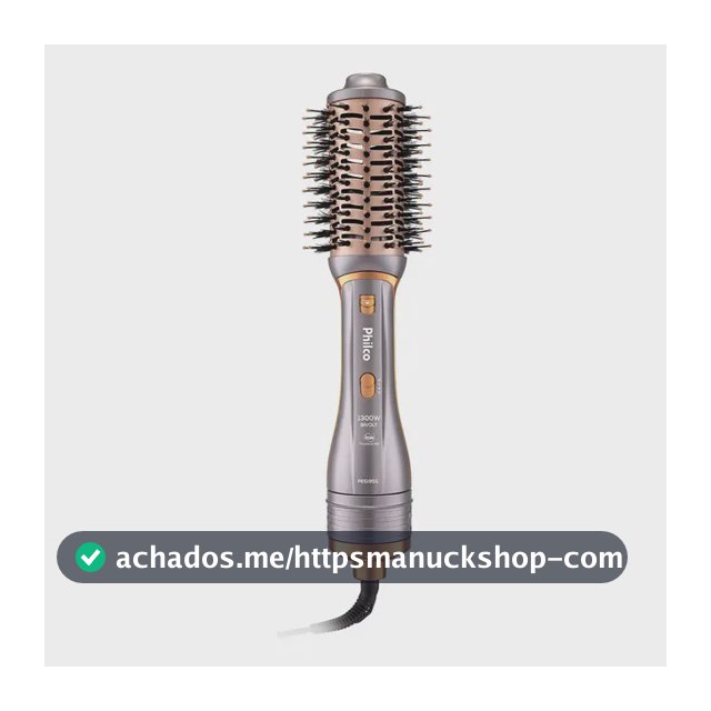 Escova Secadora Philco Pes19sg 3 Acessórios 1300w Cor Prata