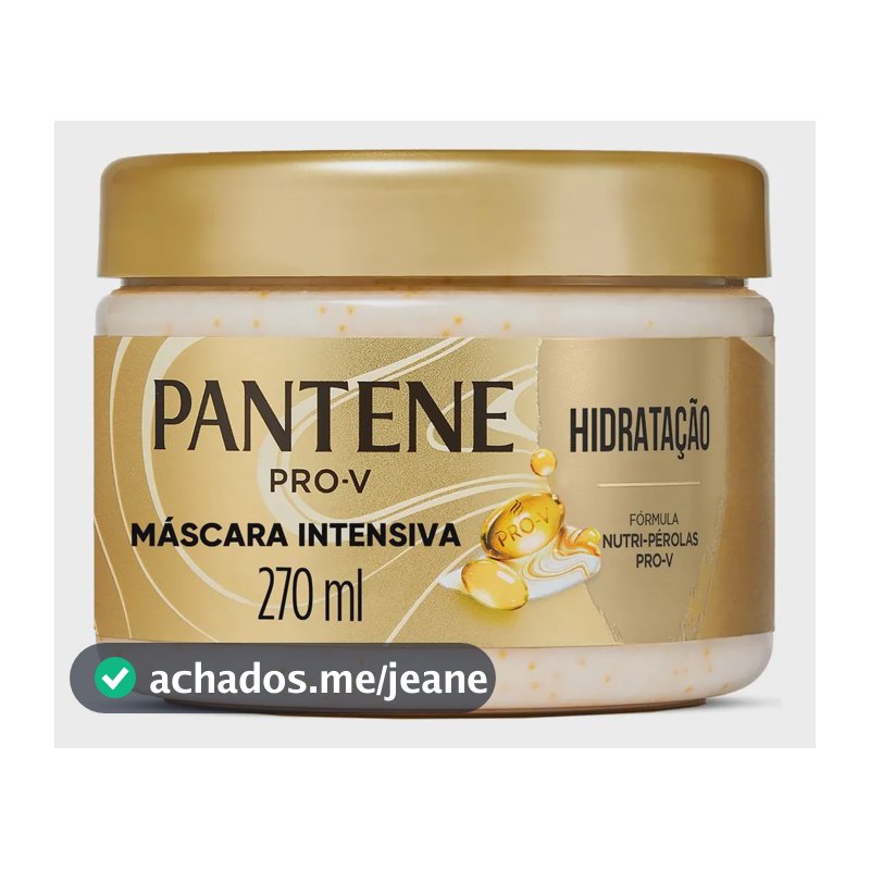 Máscara Capilar Intensiva Pantene Pro-V Hidratação 270 ml