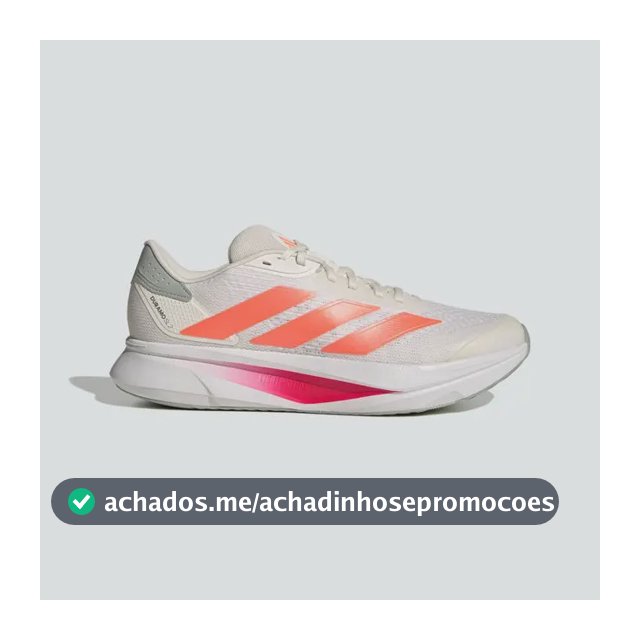 Tênis Masculino Duramo Sl2 M adidas Owhite/luor/wonsil Liso 43 Br
