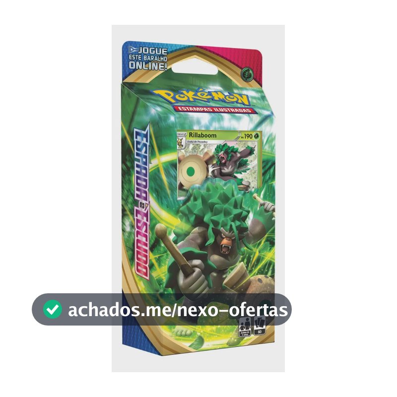 Deck Pokémon Espada E Escudo Rillaboom - Copag