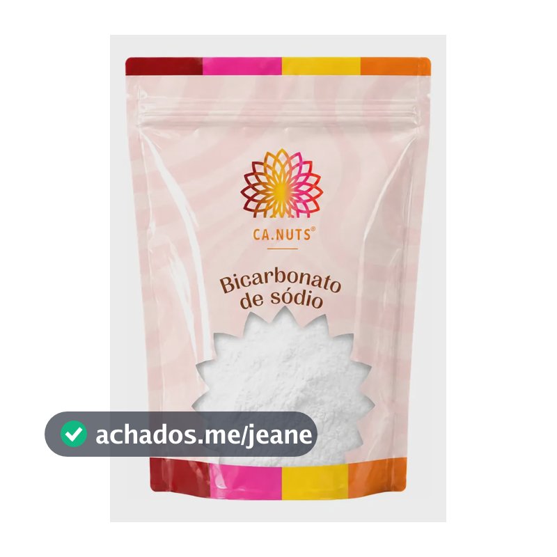 1 Kg Bicarbonato De Sódio Solúvel Ca.nuts