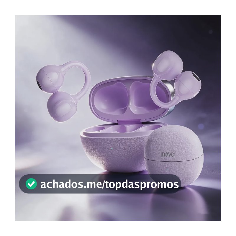Fone De Ouvido Clip-on Sem Fio Bluetooth