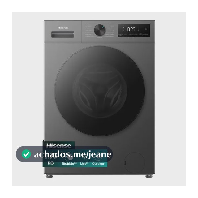 Lava e Seca Hisense 1i 11kg/7kg - 4 em 1, Inverter, Ciclo Rápido, Economia de Água - WD1i1141