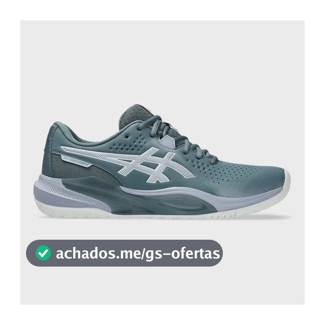 Tênis Asics Gel Challenger 15 - All Court - Cinza Azulado Cinza 43