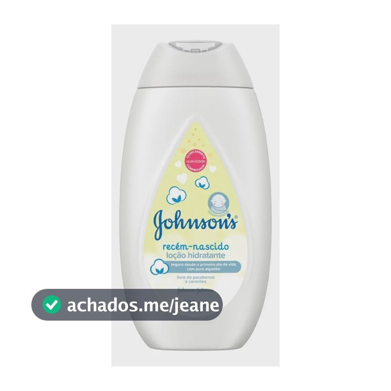Hidratante Corporal Johnson's Recém-nascido 200ml