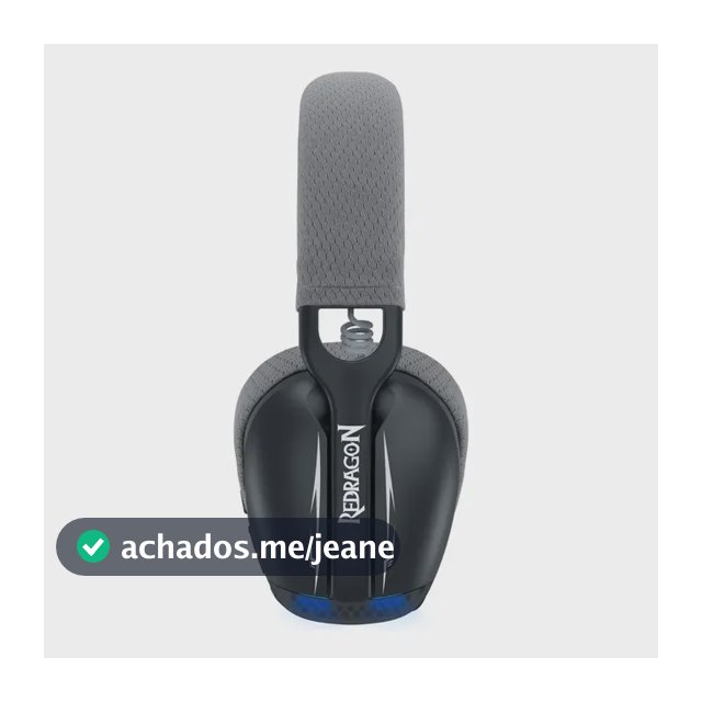 Headset Gamer Redragon Skuld Pro Preto H878bg Preto