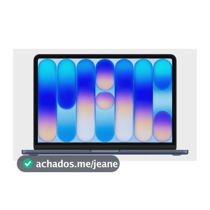 MacBook Neo de 13 polegadas: Chip A18 Pro, CPU de 6 núcleos, GPU de 5 núcleos, 256GB - Índigo