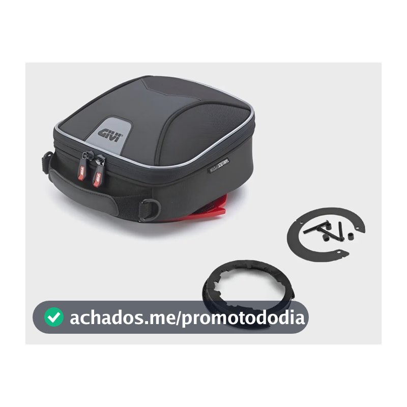 Bolsa Tanque Givi Xs319 3l + Flange Bmw R 1300gs / Adventure Preto