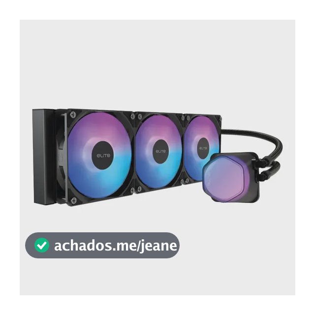 Water Cooler Cooler Master Elite Liquid 360mm RGB p/ CPU