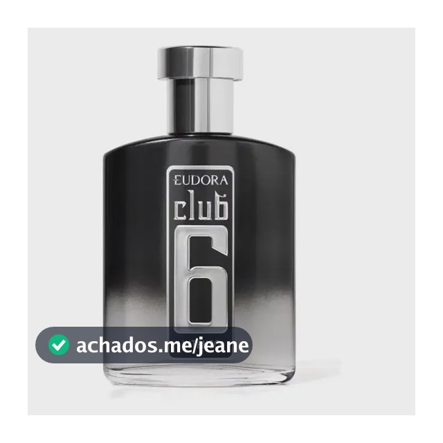 Eudora Club 6 Intenso Colônia 95ml