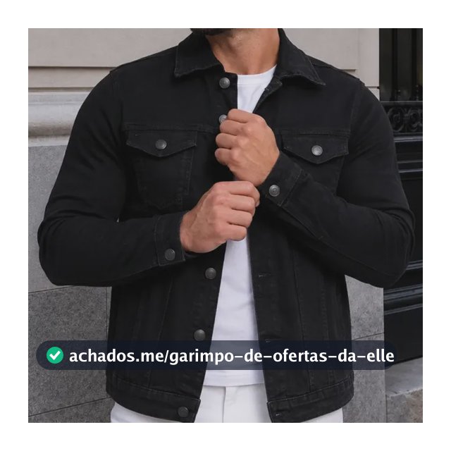 Jaqueta Masculina Jeans Sarja Slim Fit Coloridas Versátil
