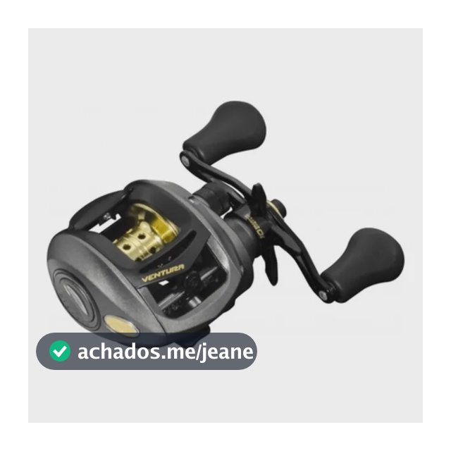 Carretilha New Ventura Vt10 Marine Sports Manivela Direita Cor Preto Lado da manivela Direito