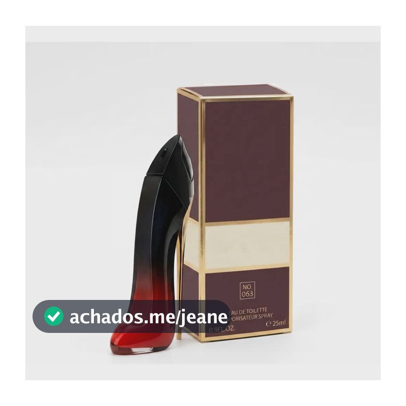 Perfume Feminino Missy G.g Salto Alto Vermelho Eau De Toilette Very Good 25ml Girl