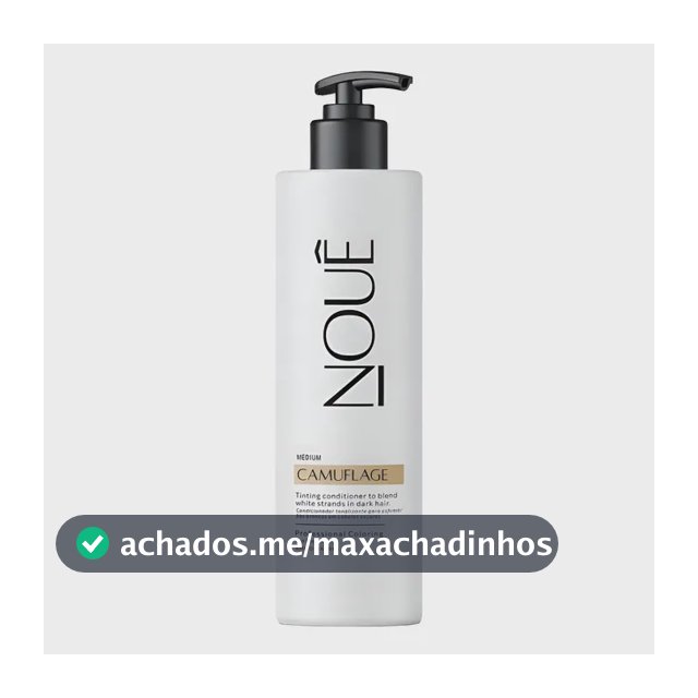 Tonalizante Capilar Nouê Camuflage Medium 140ml Castanho 4 Castanho