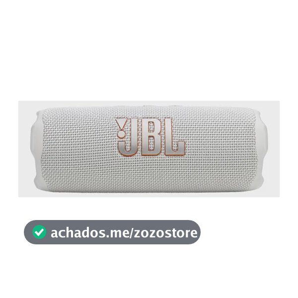 Caixa De Som Flip 7 Bluetooth Prova Dágua Branco Jbl Bivolt Branco