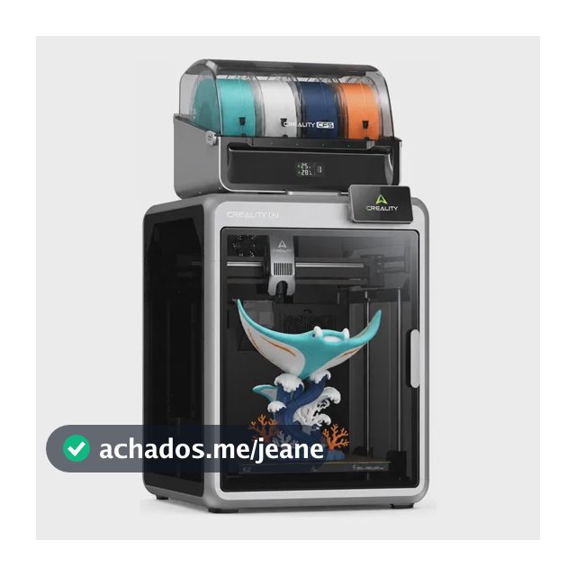 Creality K2 Combo Impressora 3d Multicolor Com Cfs, 600 Mm/s 127/220v Preto