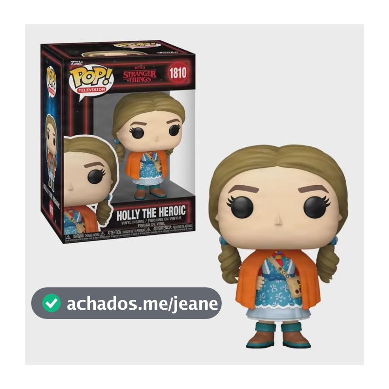 Boneco Funko Pop! Stranger Things T5 - Holly, A Heroína