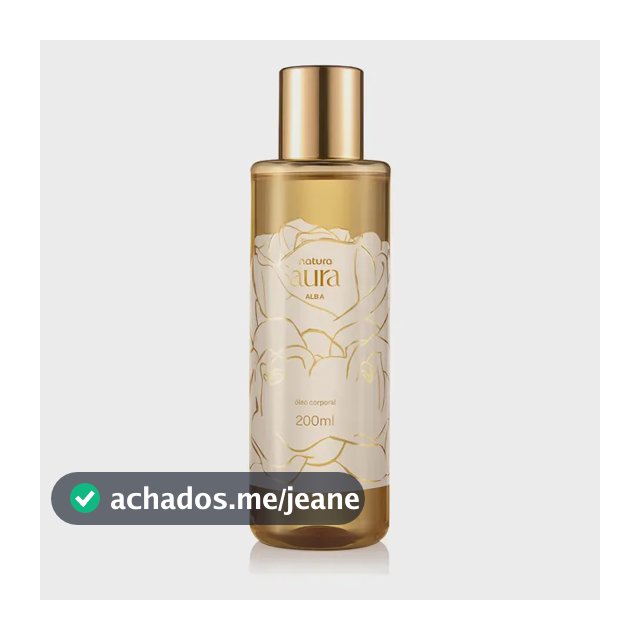 Óleo Corporal Natura Aura Alba 200ml Aura Alba