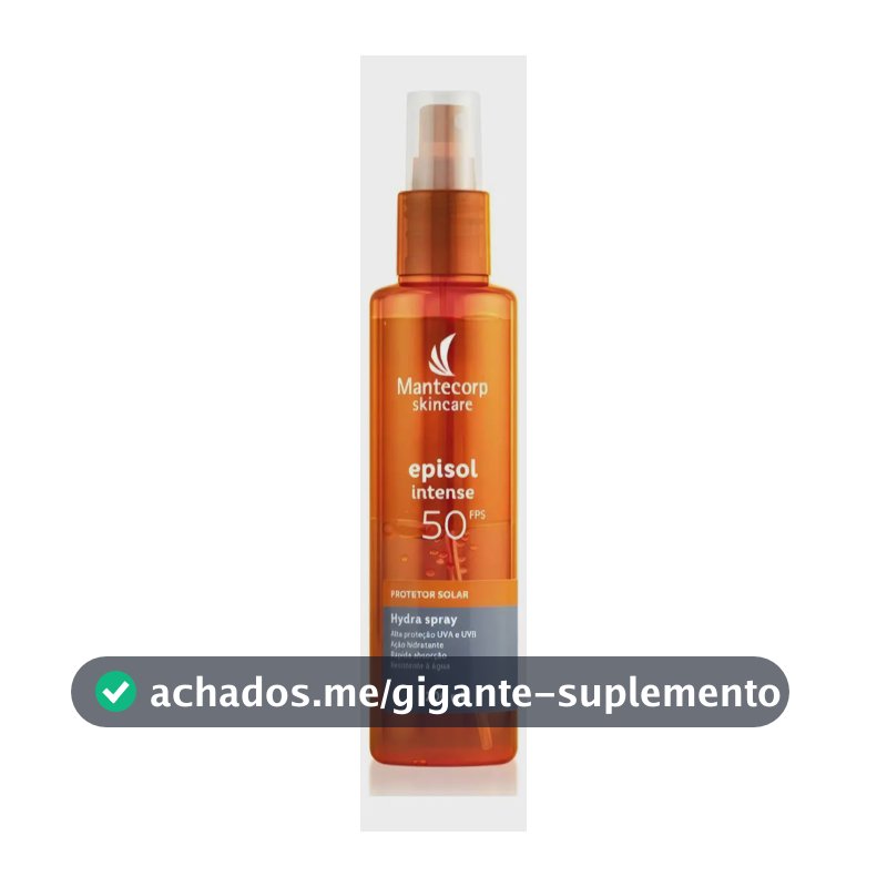Protetor Solar Episol Intense Fps 50 Hidra Spray 200ml