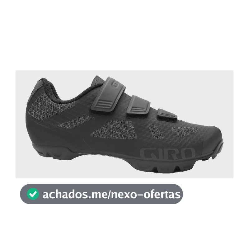 Sapatilha De Ciclismo Giro Ranger Mtb Preta Preto Liso 41 Br