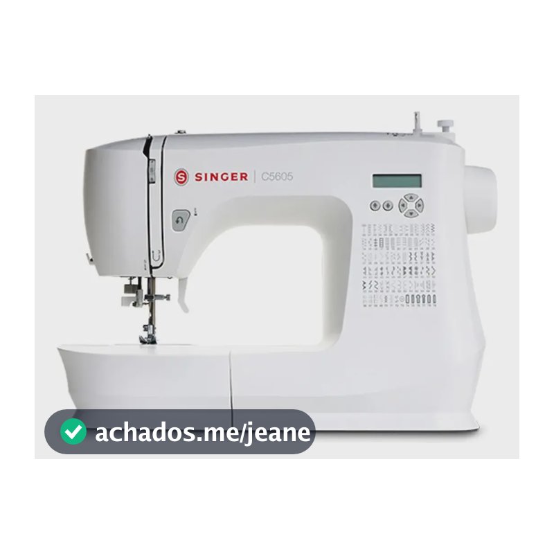 Máquina de Costura Singer Eletrônica C5605