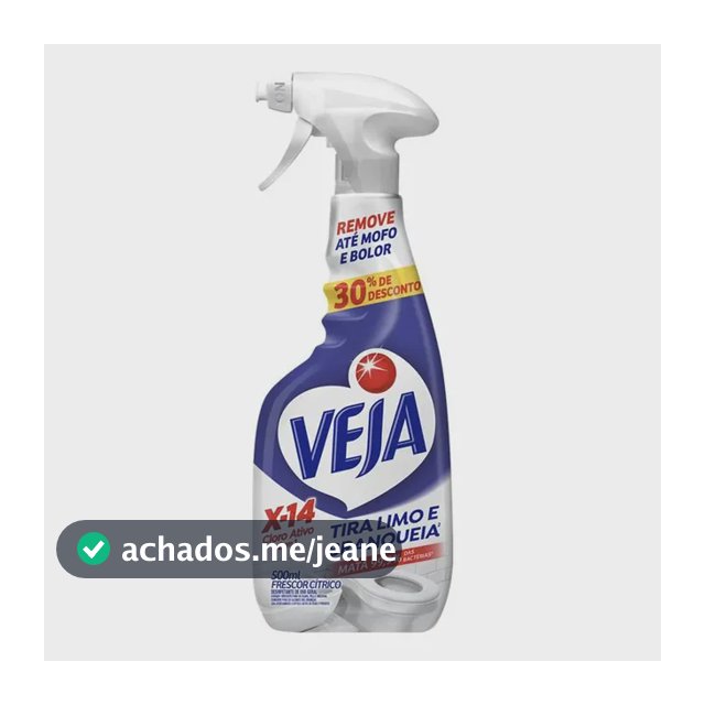 Veja X14 Spray Tira Limo com Cloro Ativo 500ml