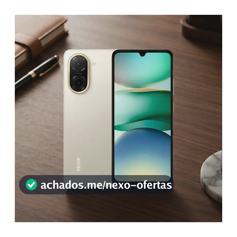 Smartphone Xiaomi Redmi A5 4g 6.8 64gb 3gb Ram 32mpx - dourada