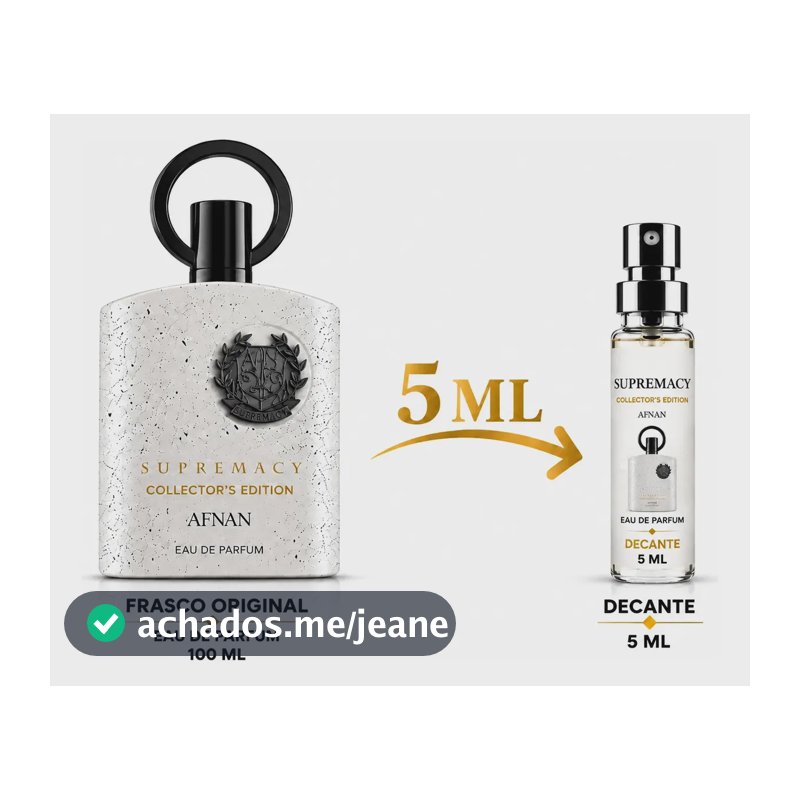 Decante Supremacy Collector's Edition Afnan 5ml Original