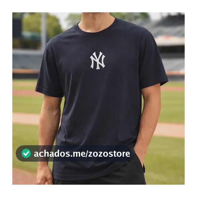 Camiseta New Era New York Yankees Preto Preto G