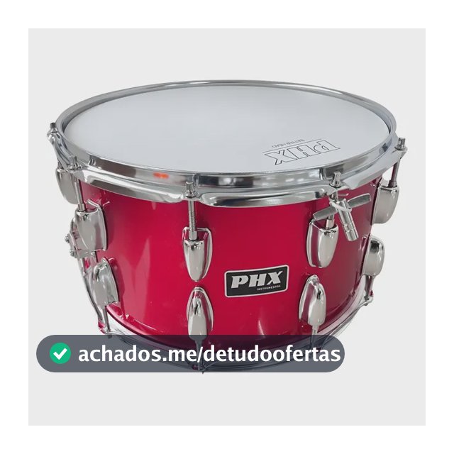 Caixa Bateria 10 Afinações Canoa Dupla Phx