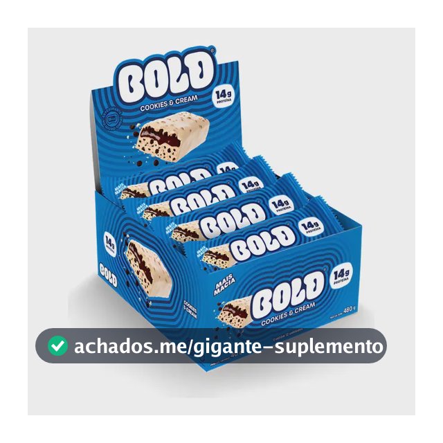 Bold Cookies & Cream 40g