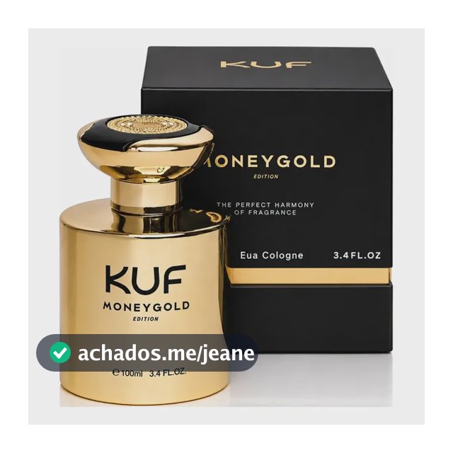 Perfume Masculino Kuf Moneygold 100ml Importado